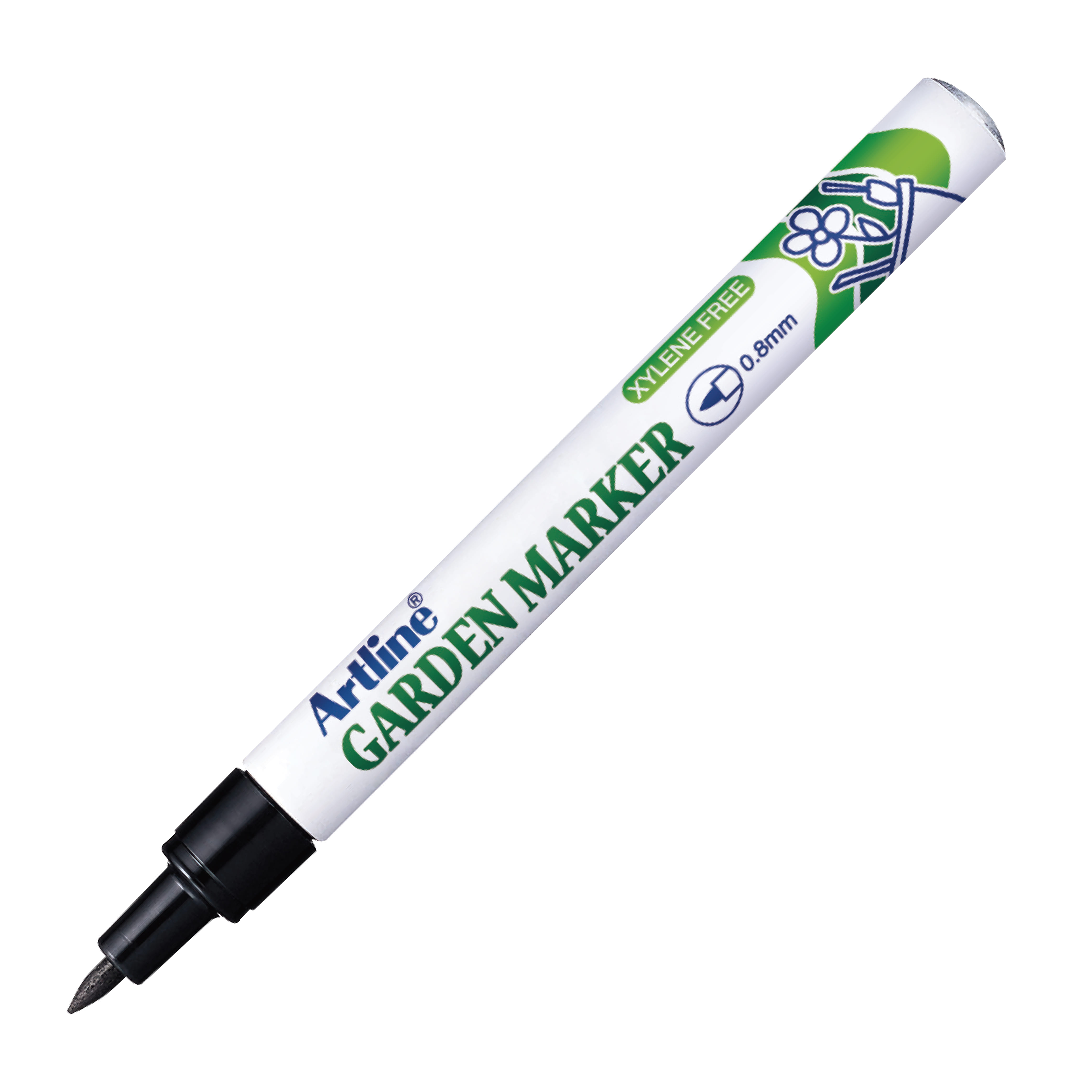 ปากกาเคมี ARTLINE EK-780 หัวกลม 0.8มม. สี ดำ_0